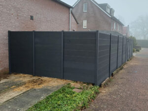 Schutting plaatsen
